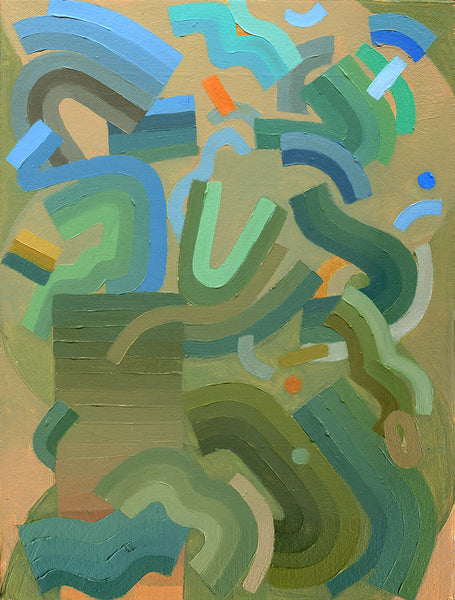 Green Serpentine Cloud