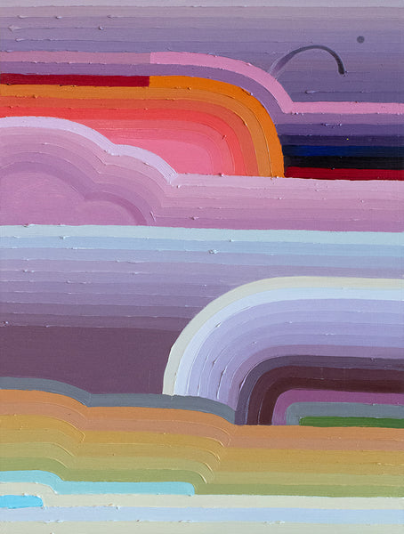 Striated Landscape Dusk