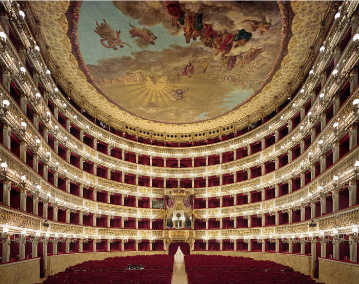 David Leventi Artwork 'Teatro di San Carlo, Naples, Italy- Edition of 10' | Available at fosterwhite.com