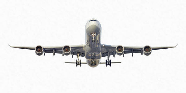 Jeffrey Milstein Artwork 'Lufthansa Airbus A340-600' | Available at fosterwhite.com