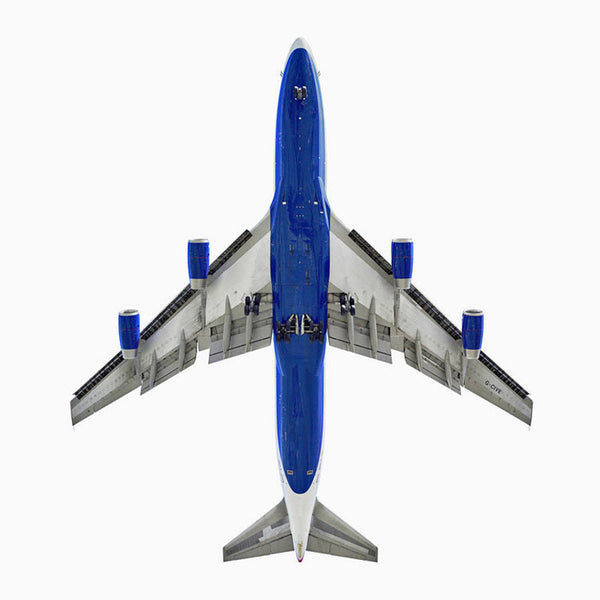 Jeffrey Milstein Artwork 'British Airways Boeing 747-400- Edition of 3' | Available at fosterwhite.com