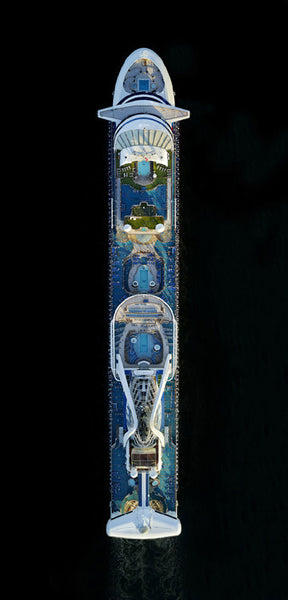 Jeffrey Milstein Artwork 'Caribbean Princess' | Available at fosterwhite.com
