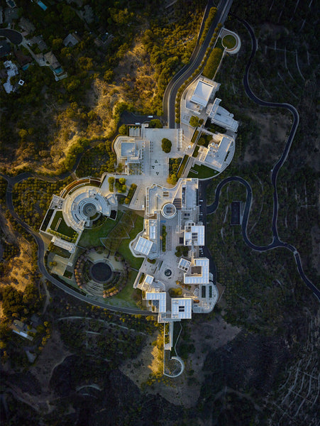 Jeffrey Milstein Artwork 'LA 43 Getty Museum' | Available at fosterwhite.com