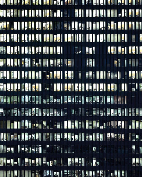 Michael Wolf - Transparent City 20, Chromogenic Print Mounted to Archival Substrate, Framed in Black with Plexiglass, - Bau-Xi Gallery