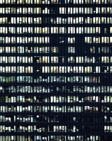 Michael Wolf - Transparent City 20, Chromogenic Print Mounted to Archival Substrate, Framed in Black with Plexiglass, - Bau-Xi Gallery