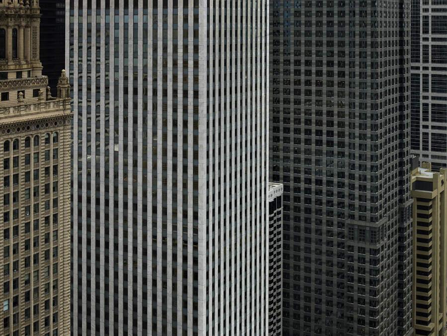 Michael Wolf - Transparent City 43, Chromogenic Print Mounted to Archival Substrate, Framed in Black with Plexiglass, - Bau-Xi Gallery