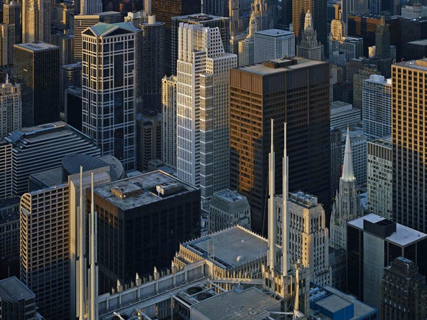 Michael Wolf - Transparent City 48, Chromogenic Print Mounted to Archival Substrate, Framed in Black with Plexiglass, - Bau-Xi Gallery