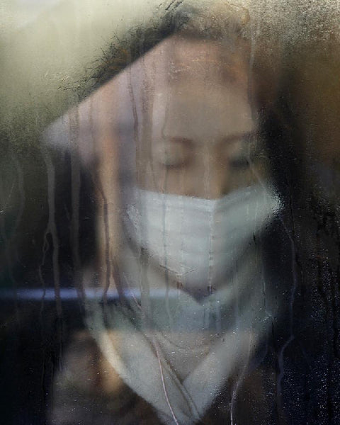 Michael Wolf - Tokyo Compression 108, Chromogenic Print Mounted to Archival Substrate, Framed in Black with Plexiglass, - Bau-Xi Gallery