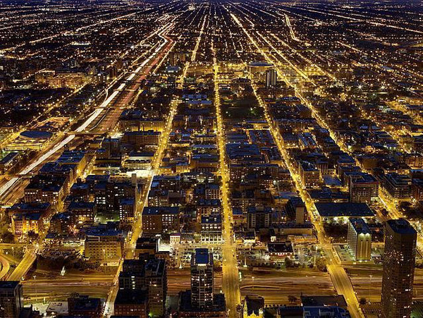 Michael Wolf - Transparent City 46, Chromogenic Print Mounted to Archival Substrate, Framed in Black with Plexiglass, - Bau-Xi Gallery