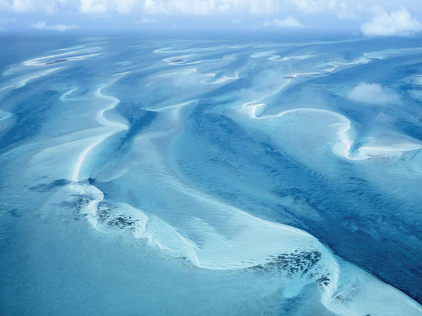 David Burdeny Artwork 'Sandbars 03, The Bahamas' | Available at fosterwhite.com