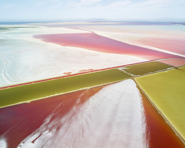 David Burdeny Artwork 'Saltern Study 02, Great Salt Lake, UT' | Available at fosterwhite.com