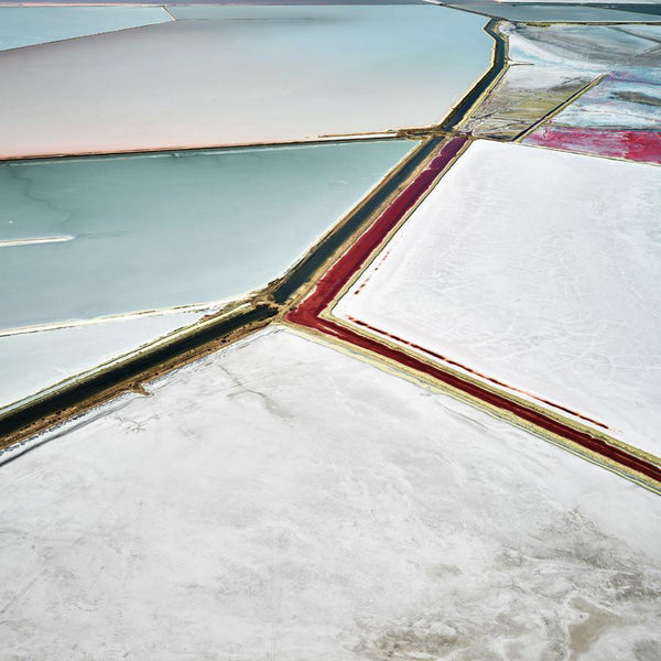 David Burdeny Artwork 'Saltern Study 17, Great Salt Lake, UT, 2015' | Available at fosterwhite.com