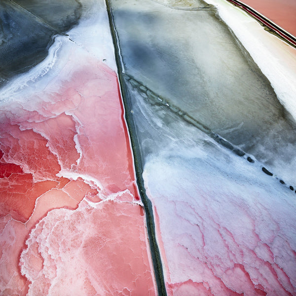 David Burdeny Artwork 'Tangents 2, Great Salt Lake, Utah, 2017' | Available at fosterwhite.com