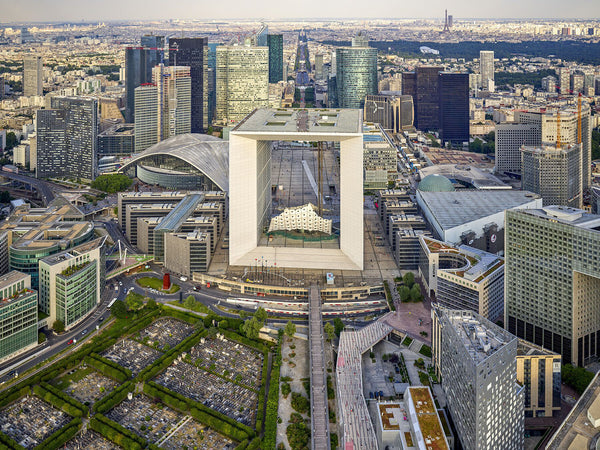 Jeffrey Milstein Artwork 'La DŽfense Grande Arche 1' | Available at fosterwhite.com