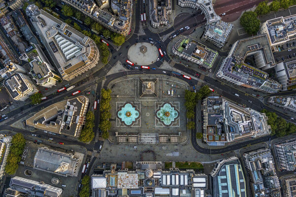 Jeffrey Milstein Artwork 'Trafalgar Square' | Available at fosterwhite.com