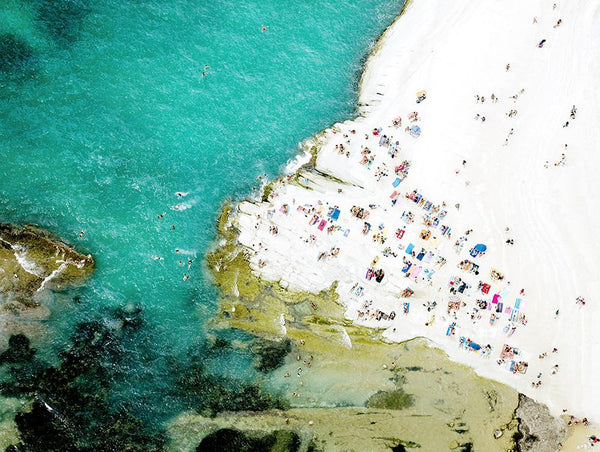 Joshua Jensen-Nagle - Sicily Sunbathers - 4 sizes | Available at Foster White Gallery Seattle