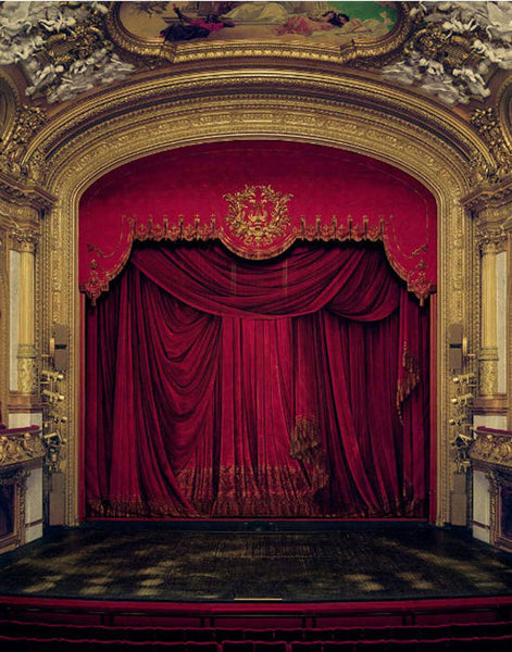 Curtain, Royal Swedish Opera, Stockholm, Sweden