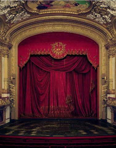 Curtain, Royal Swedish Opera, Stockholm, Sweden
