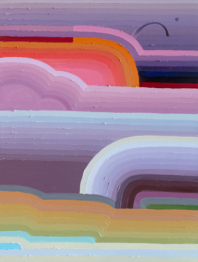 Striated Landscape Dusk