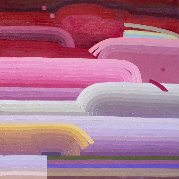 Striated Landscape Magenta