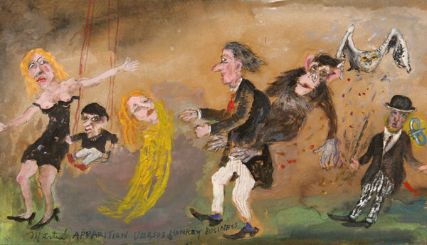 James Martin Artwork 'Apparition Versus Monkey Business' | Available at fosterwhite.com
