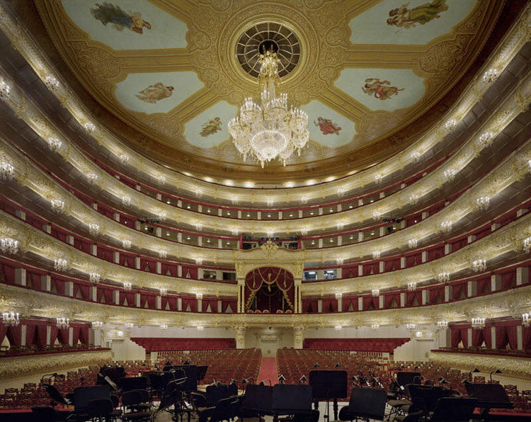 David Leventi Artwork 'Bolshoi Theatre, Moscow, Russia- Edition of 10' | Available at fosterwhite.com