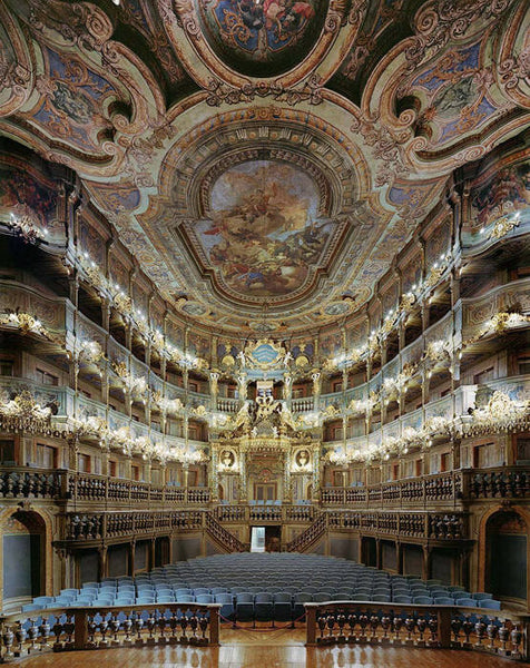 David Leventi Artwork 'Margravial Opera House, Bayreuth, Germany- Edition of 10' | Available at fosterwhite.com