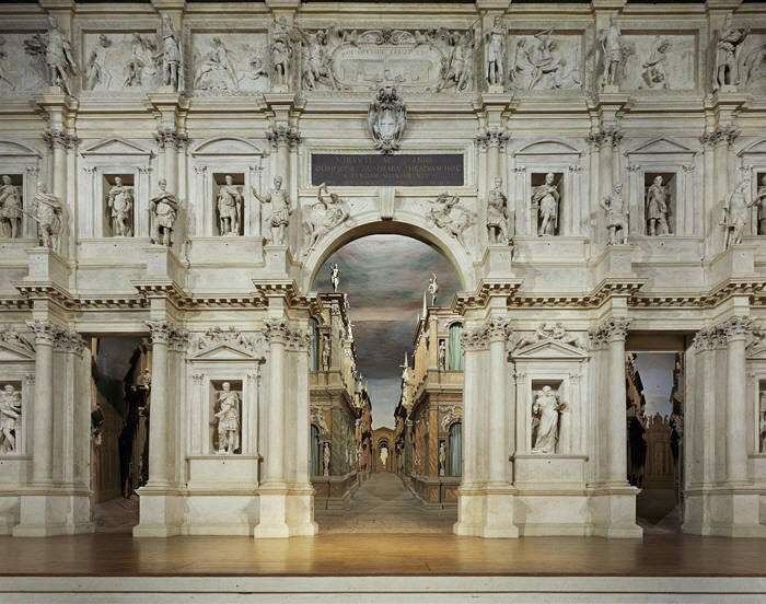 David Leventi Artwork 'Teatro Olimpico, Vicenza, Italy- Edition of 10' | Available at fosterwhite.com