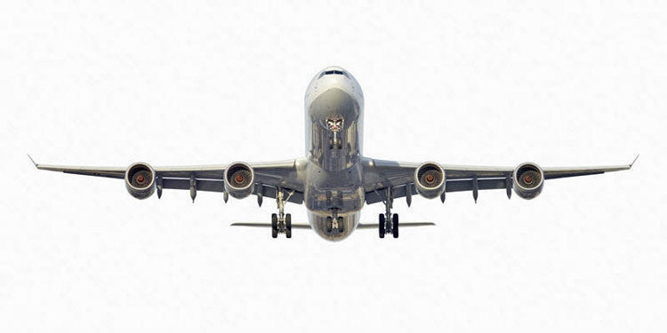Jeffrey Milstein Artwork 'Lufthansa Airbus A340-600' | Available at fosterwhite.com