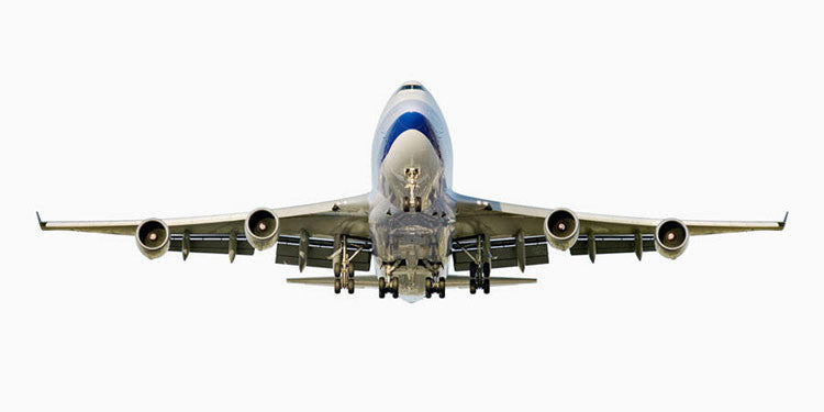 Jeffrey Milstein Artwork 'China Airlines Boeing 747-400 (Front View)' | Available at fosterwhite.com