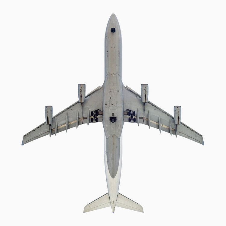 Jeffrey Milstein Artwork 'Lufthansa Airbus A340-300' | Available at fosterwhite.com