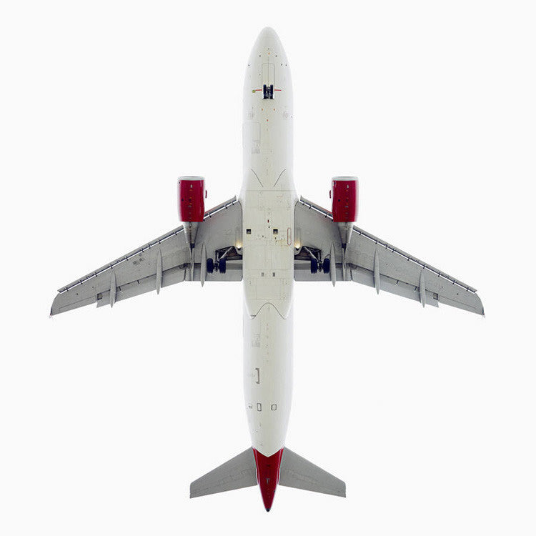Jeffrey Milstein Artwork 'Virgin American Airbus A320' | Available at fosterwhite.com