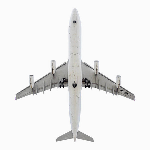 Jeffrey Milstein Artwork 'Swiss International Airlines A340-300, Ed. 2/12' | Available at fosterwhite.com