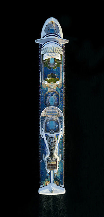 Jeffrey Milstein Artwork 'Caribbean Princess' | Available at fosterwhite.com