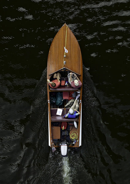 Jeffrey Milstein Artwork 'Small Boat 4' | Available at fosterwhite.com