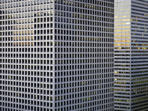 Michael Wolf - Transparent City 02, Chromogenic Print Mounted to Archival Substrate, Framed in Black with Plexiglass, - Bau-Xi Gallery
