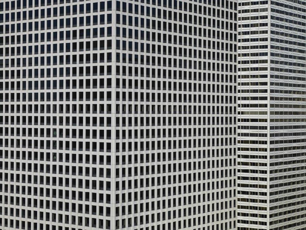 Michael Wolf - Transparent City 12, Chromogenic Print Mounted to Archival Substrate, Framed in Black with Plexiglass, - Bau-Xi Gallery