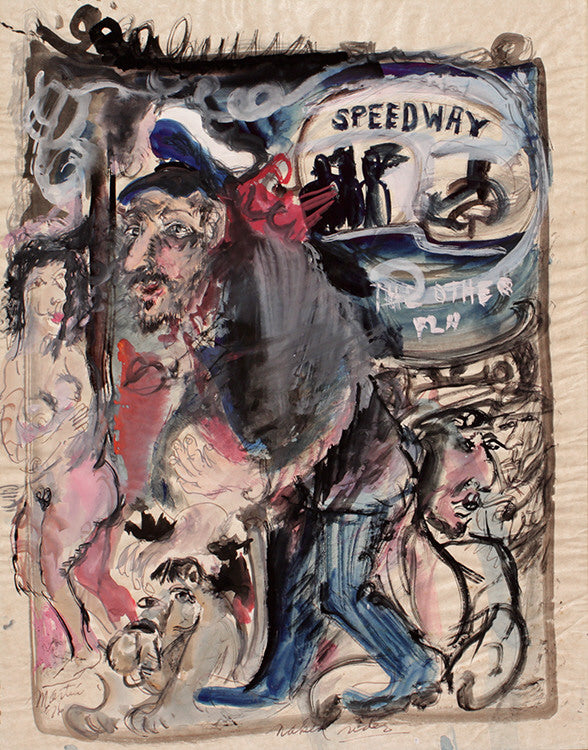 James Martin Artwork 'Naked Rider' | Available at fosterwhite.com