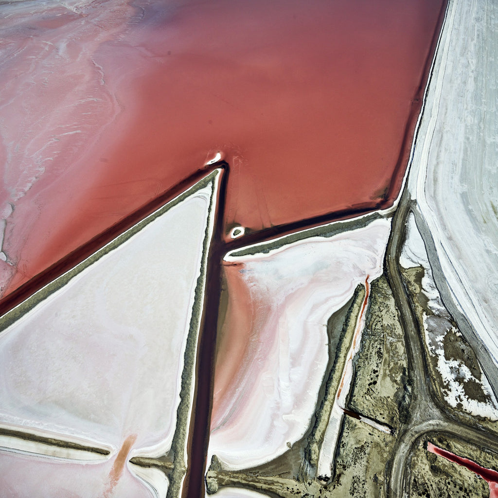 David Burdeny Artwork 'Tangents 1, Great Salt Lake, Utah, 2017' | Available at fosterwhite.com