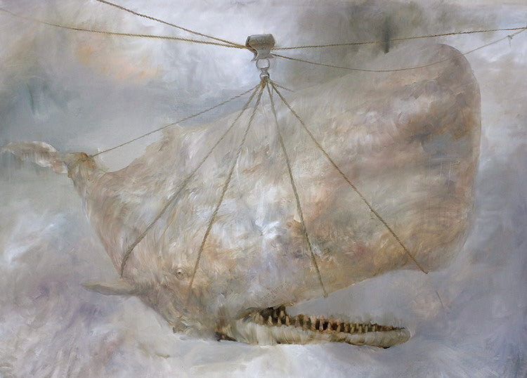 Sarah McRae Morton Artwork 'The Rescue of the Alabaster Whale' | Available at fosterwhite.com