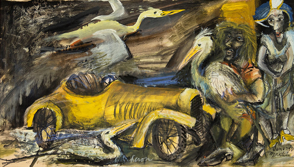 James Martin Artwork 'Heron' | Available at fosterwhite.com