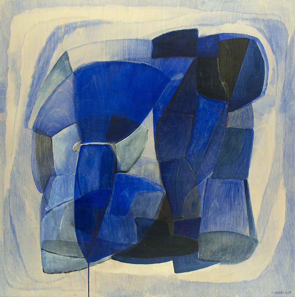 Eva Isaksen Artwork 'Northern Blues 1' | Available at fosterwhite.com