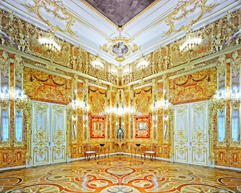 Amber Room, Catherine Palace, Pushkin, Russia, 2015