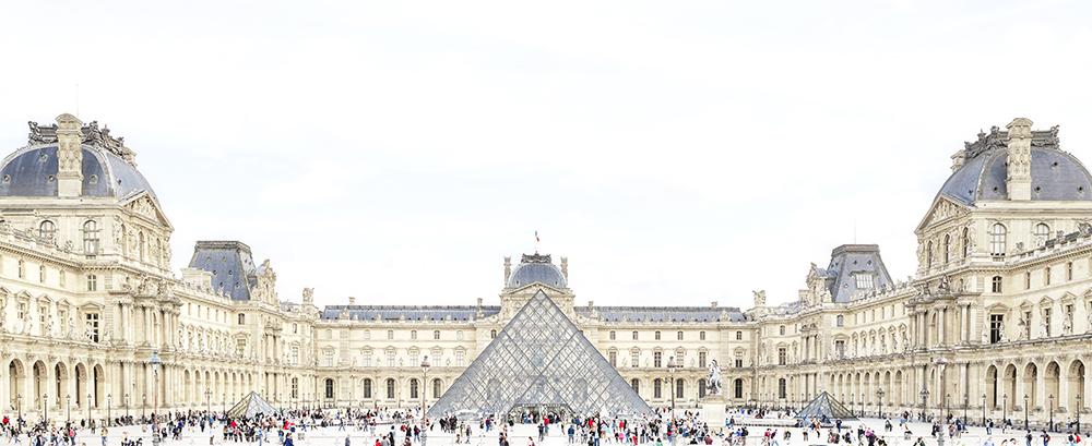 Joshua Jensen-Nagle - The Louvre With You - 4 sizes | Available at Foster White Gallery Seattle
