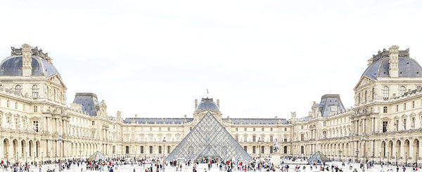 Joshua Jensen-Nagle - The Louvre With You - 4 sizes | Available at Foster White Gallery Seattle