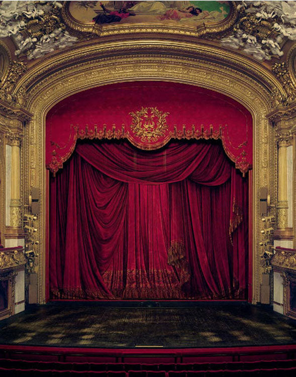Curtain, Royal Swedish Opera, Stockholm, Sweden